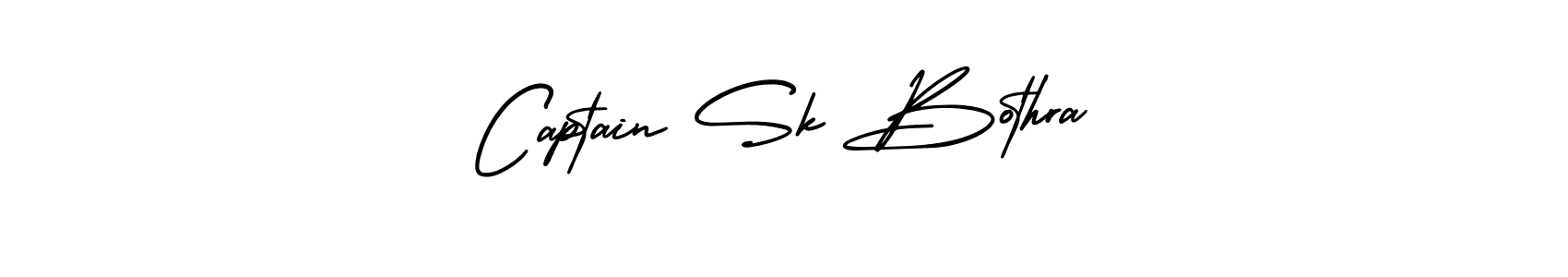 Similarly AmerikaSignatureDemo-Regular is the best handwritten signature design. Signature creator online .You can use it as an online autograph creator for name Captain Sk Bothra. Captain Sk Bothra signature style 3 images and pictures png