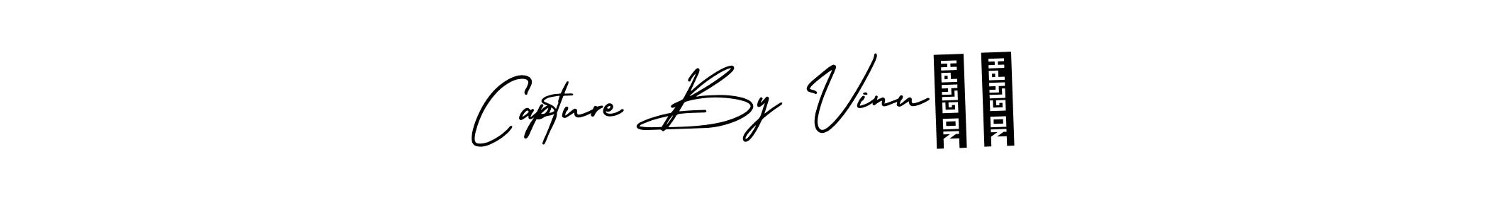 Also You can easily find your signature by using the search form. We will create Capture By Vinu❤️ name handwritten signature images for you free of cost using AmerikaSignatureDemo-Regular sign style. Capture By Vinu❤️ signature style 3 images and pictures png