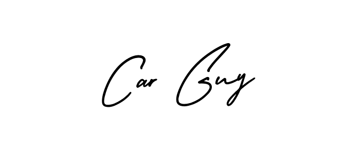 Use a signature maker to create a handwritten signature online. With this signature software, you can design (AmerikaSignatureDemo-Regular) your own signature for name Car Guy. Car Guy signature style 3 images and pictures png
