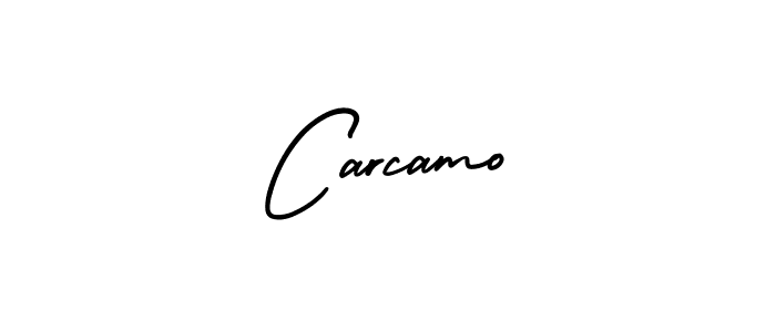 The best way (AmerikaSignatureDemo-Regular) to make a short signature is to pick only two or three words in your name. The name Carcamo include a total of six letters. For converting this name. Carcamo signature style 3 images and pictures png