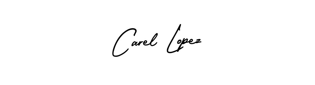 Make a beautiful signature design for name Carel Lopez. Use this online signature maker to create a handwritten signature for free. Carel Lopez signature style 3 images and pictures png