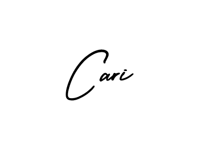 Design your own signature with our free online signature maker. With this signature software, you can create a handwritten (AmerikaSignatureDemo-Regular) signature for name Cari. Cari signature style 3 images and pictures png