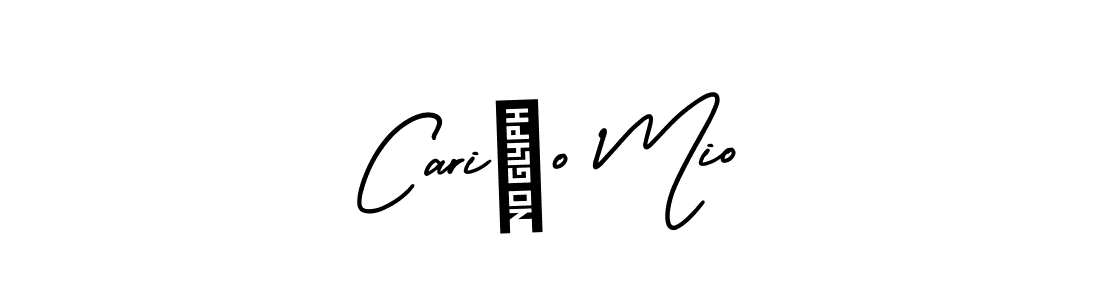 It looks lik you need a new signature style for name Cariño Mio. Design unique handwritten (AmerikaSignatureDemo-Regular) signature with our free signature maker in just a few clicks. Cariño Mio signature style 3 images and pictures png