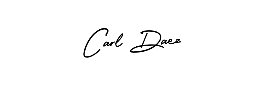 How to make Carl Daez name signature. Use AmerikaSignatureDemo-Regular style for creating short signs online. This is the latest handwritten sign. Carl Daez signature style 3 images and pictures png