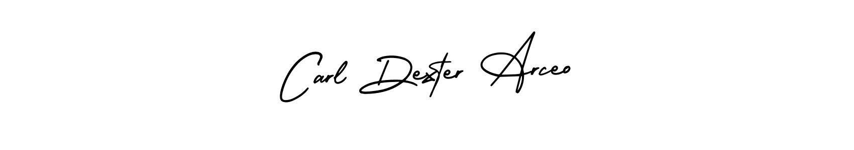 Use a signature maker to create a handwritten signature online. With this signature software, you can design (AmerikaSignatureDemo-Regular) your own signature for name Carl Dexter Arceo. Carl Dexter Arceo signature style 3 images and pictures png