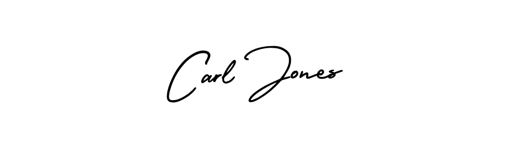 Design your own signature with our free online signature maker. With this signature software, you can create a handwritten (AmerikaSignatureDemo-Regular) signature for name Carl Jones. Carl Jones signature style 3 images and pictures png