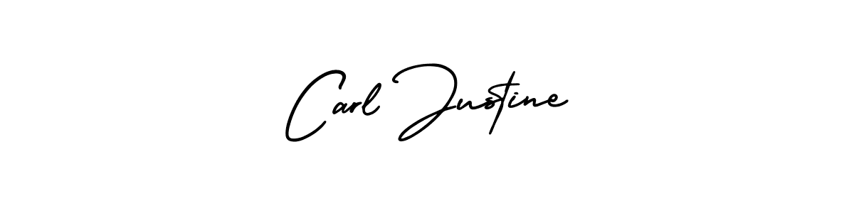 AmerikaSignatureDemo-Regular is a professional signature style that is perfect for those who want to add a touch of class to their signature. It is also a great choice for those who want to make their signature more unique. Get Carl Justine name to fancy signature for free. Carl Justine signature style 3 images and pictures png