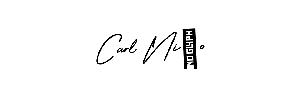 Make a beautiful signature design for name Carl Niño. With this signature (AmerikaSignatureDemo-Regular) style, you can create a handwritten signature for free. Carl Niño signature style 3 images and pictures png