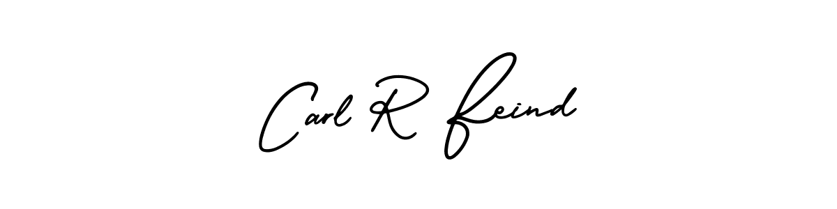 AmerikaSignatureDemo-Regular is a professional signature style that is perfect for those who want to add a touch of class to their signature. It is also a great choice for those who want to make their signature more unique. Get Carl R Feind name to fancy signature for free. Carl R Feind signature style 3 images and pictures png