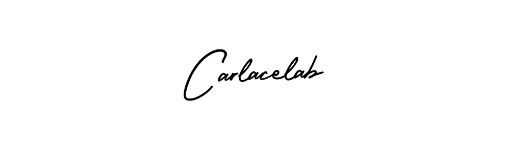 Design your own signature with our free online signature maker. With this signature software, you can create a handwritten (AmerikaSignatureDemo-Regular) signature for name Carlacelab. Carlacelab signature style 3 images and pictures png