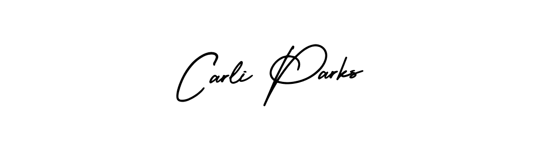 This is the best signature style for the Carli Parks name. Also you like these signature font (AmerikaSignatureDemo-Regular). Mix name signature. Carli Parks signature style 3 images and pictures png