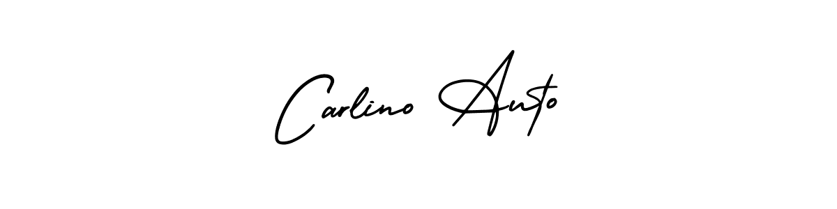 Create a beautiful signature design for name Carlino Auto. With this signature (AmerikaSignatureDemo-Regular) fonts, you can make a handwritten signature for free. Carlino Auto signature style 3 images and pictures png