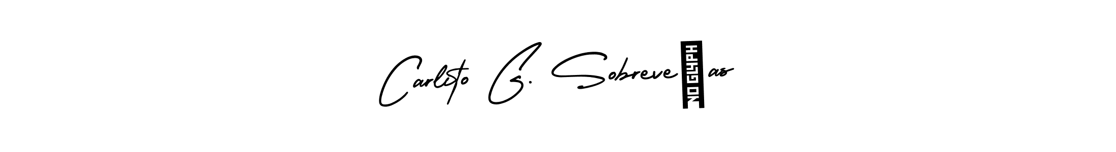 Best and Professional Signature Style for Carlito G. Sobreveñas. AmerikaSignatureDemo-Regular Best Signature Style Collection. Carlito G. Sobreveñas signature style 3 images and pictures png