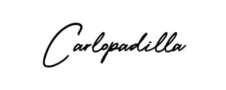Here are the top professional signature styles for the name Carlopadilla. These are the best autograph styles you can use for your name. Carlopadilla signature style 3 images and pictures png