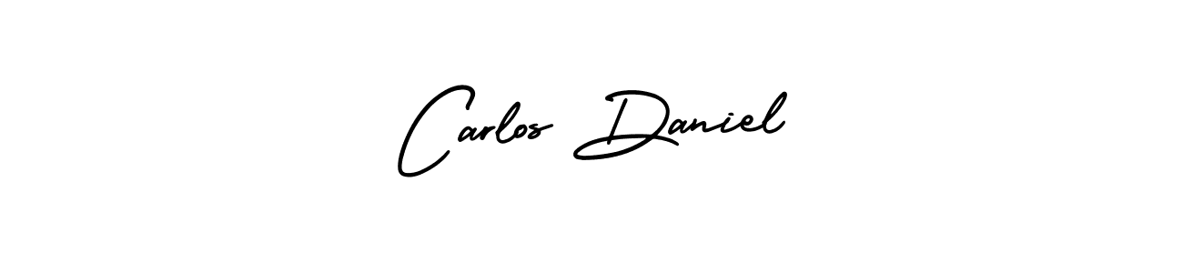 Best and Professional Signature Style for Carlos Daniel. AmerikaSignatureDemo-Regular Best Signature Style Collection. Carlos Daniel signature style 3 images and pictures png