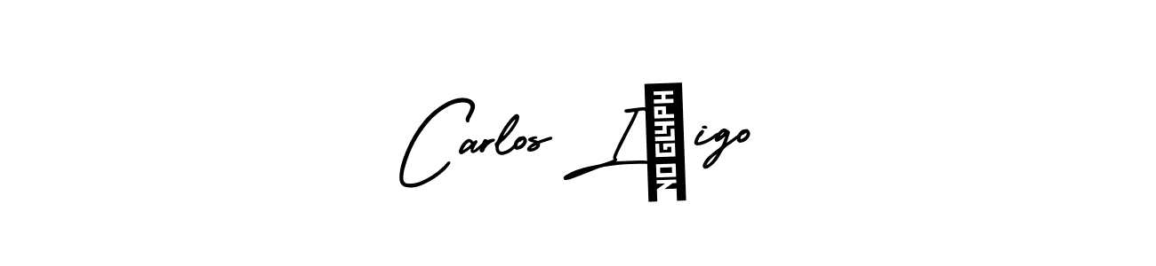 Make a beautiful signature design for name Carlos Iñigo. With this signature (AmerikaSignatureDemo-Regular) style, you can create a handwritten signature for free. Carlos Iñigo signature style 3 images and pictures png