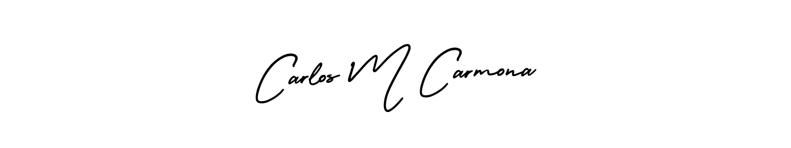 Best and Professional Signature Style for Carlos M Carmona. AmerikaSignatureDemo-Regular Best Signature Style Collection. Carlos M Carmona signature style 3 images and pictures png