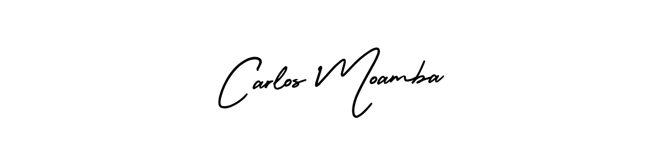 if you are searching for the best signature style for your name Carlos Moamba. so please give up your signature search. here we have designed multiple signature styles  using AmerikaSignatureDemo-Regular. Carlos Moamba signature style 3 images and pictures png