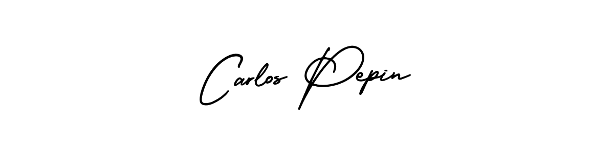 Check out images of Autograph of Carlos Pepin name. Actor Carlos Pepin Signature Style. AmerikaSignatureDemo-Regular is a professional sign style online. Carlos Pepin signature style 3 images and pictures png