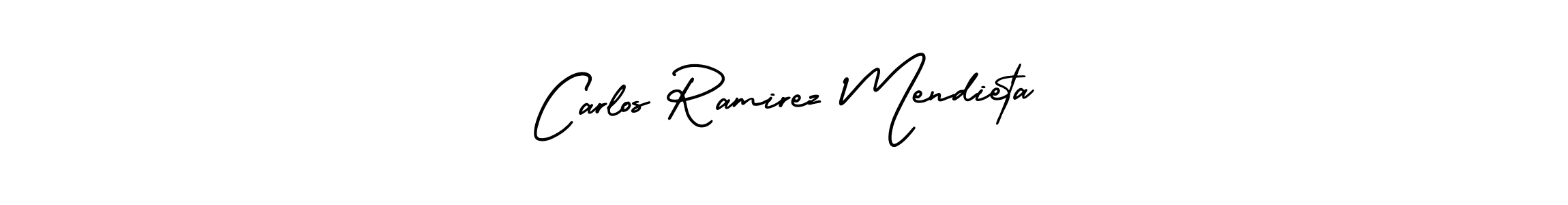Use a signature maker to create a handwritten signature online. With this signature software, you can design (AmerikaSignatureDemo-Regular) your own signature for name Carlos Ramirez Mendieta. Carlos Ramirez Mendieta signature style 3 images and pictures png