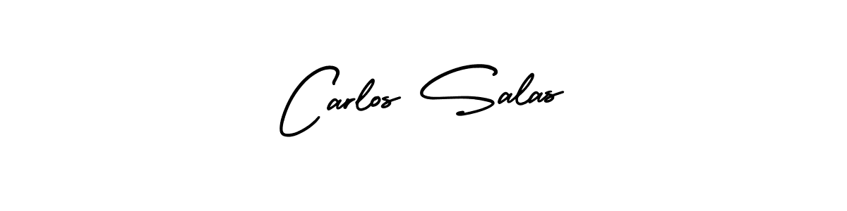 Use a signature maker to create a handwritten signature online. With this signature software, you can design (AmerikaSignatureDemo-Regular) your own signature for name Carlos Salas. Carlos Salas signature style 3 images and pictures png