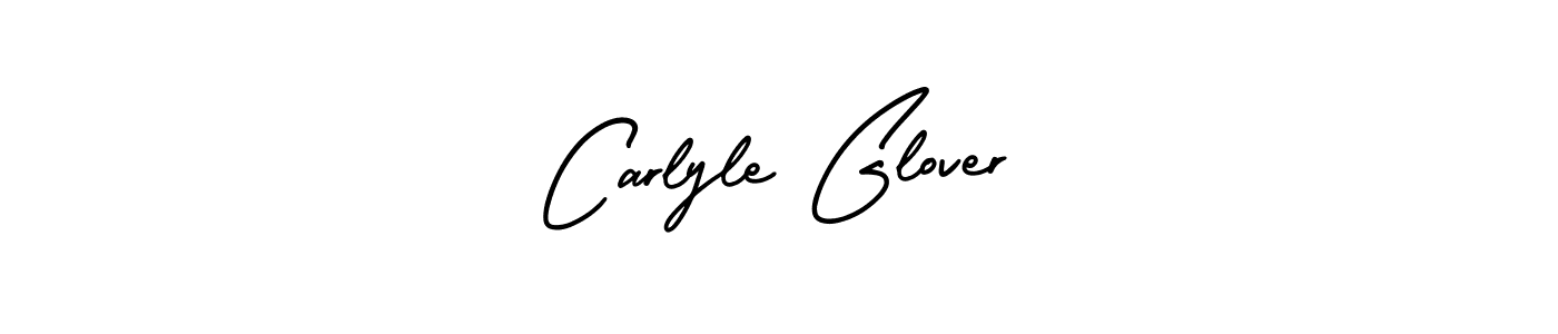 Best and Professional Signature Style for Carlyle Glover. AmerikaSignatureDemo-Regular Best Signature Style Collection. Carlyle Glover signature style 3 images and pictures png