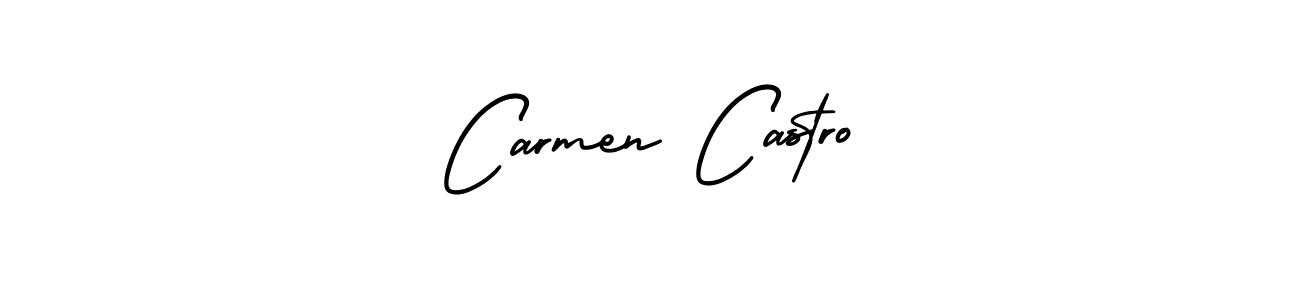 Make a short Carmen Castro signature style. Manage your documents anywhere anytime using AmerikaSignatureDemo-Regular. Create and add eSignatures, submit forms, share and send files easily. Carmen Castro signature style 3 images and pictures png