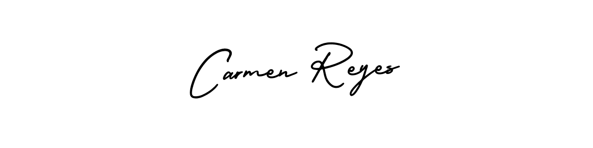 Also we have Carmen Reyes name is the best signature style. Create professional handwritten signature collection using AmerikaSignatureDemo-Regular autograph style. Carmen Reyes signature style 3 images and pictures png