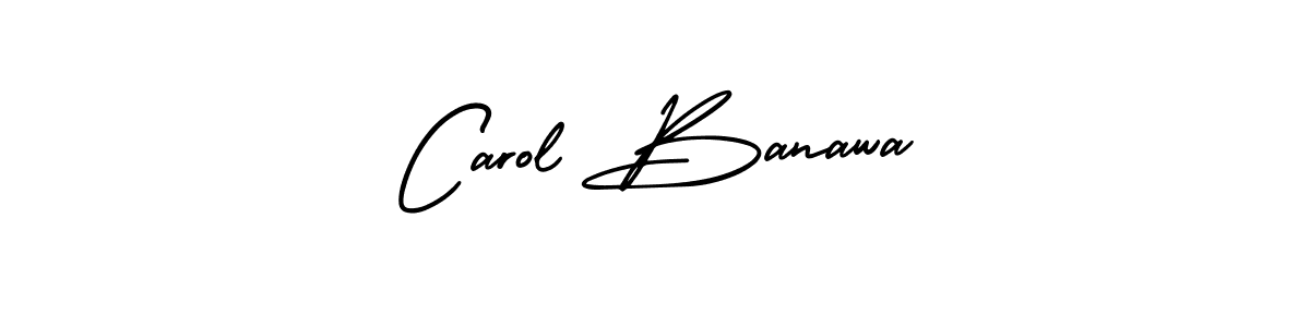 It looks lik you need a new signature style for name Carol Banawa. Design unique handwritten (AmerikaSignatureDemo-Regular) signature with our free signature maker in just a few clicks. Carol Banawa signature style 3 images and pictures png
