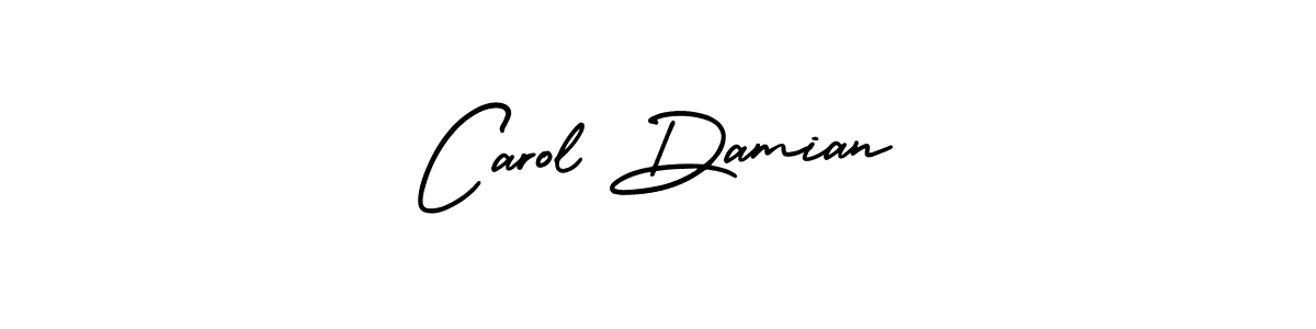 Also we have Carol Damian name is the best signature style. Create professional handwritten signature collection using AmerikaSignatureDemo-Regular autograph style. Carol Damian signature style 3 images and pictures png