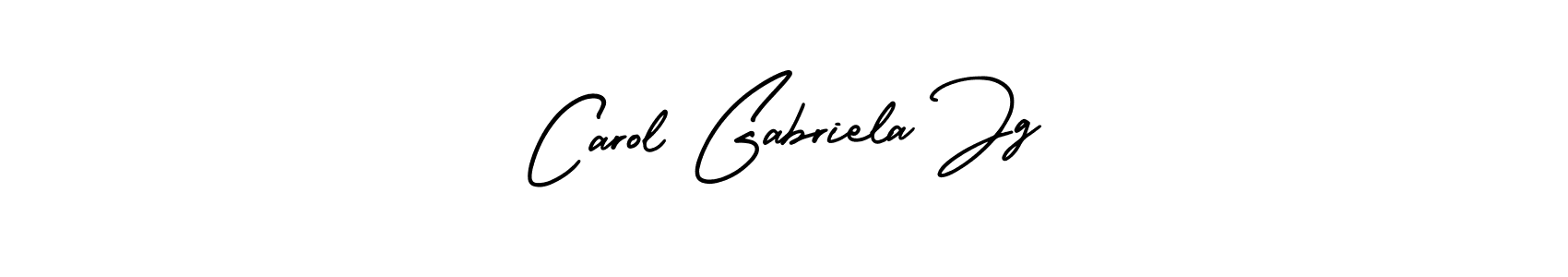 Use a signature maker to create a handwritten signature online. With this signature software, you can design (AmerikaSignatureDemo-Regular) your own signature for name Carol Gabriela Jg. Carol Gabriela Jg signature style 3 images and pictures png