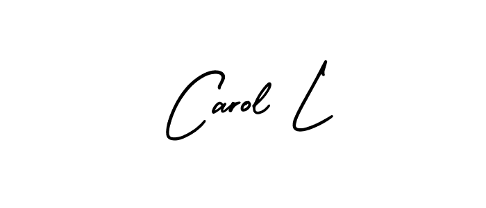 Also we have Carol L name is the best signature style. Create professional handwritten signature collection using AmerikaSignatureDemo-Regular autograph style. Carol L signature style 3 images and pictures png
