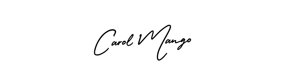 Make a beautiful signature design for name Carol Mango. With this signature (AmerikaSignatureDemo-Regular) style, you can create a handwritten signature for free. Carol Mango signature style 3 images and pictures png