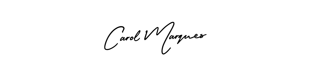 Create a beautiful signature design for name Carol Marques. With this signature (AmerikaSignatureDemo-Regular) fonts, you can make a handwritten signature for free. Carol Marques signature style 3 images and pictures png