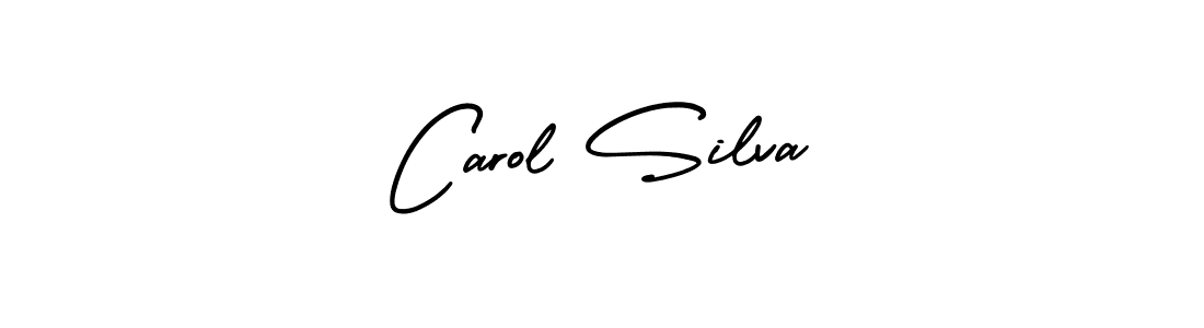 AmerikaSignatureDemo-Regular is a professional signature style that is perfect for those who want to add a touch of class to their signature. It is also a great choice for those who want to make their signature more unique. Get Carol Silva name to fancy signature for free. Carol Silva signature style 3 images and pictures png