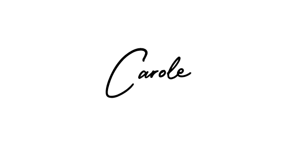 Best and Professional Signature Style for Carole. AmerikaSignatureDemo-Regular Best Signature Style Collection. Carole signature style 3 images and pictures png