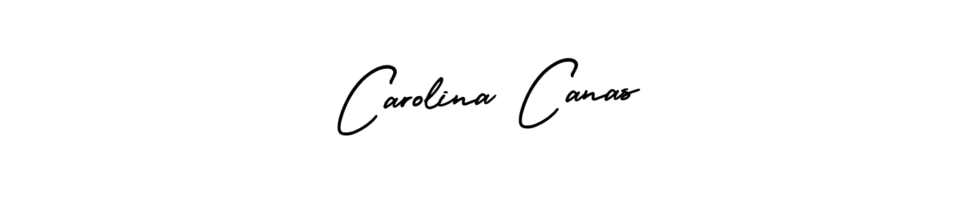 Check out images of Autograph of Carolina Canas name. Actor Carolina Canas Signature Style. AmerikaSignatureDemo-Regular is a professional sign style online. Carolina Canas signature style 3 images and pictures png
