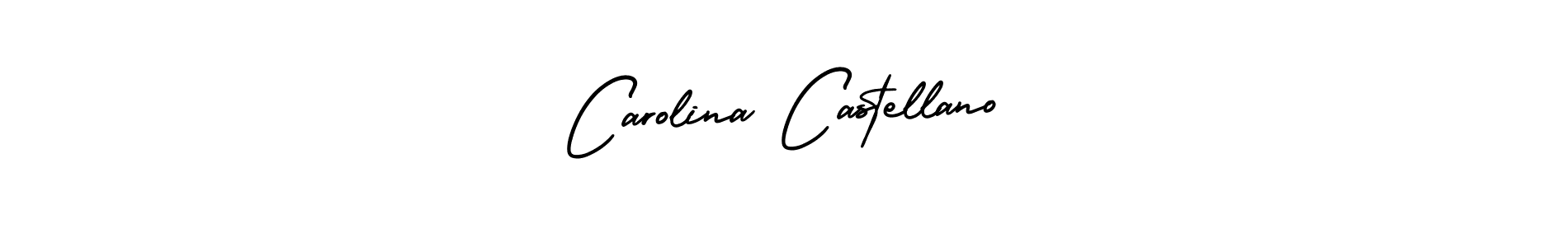 Make a short Carolina Castellano signature style. Manage your documents anywhere anytime using AmerikaSignatureDemo-Regular. Create and add eSignatures, submit forms, share and send files easily. Carolina Castellano signature style 3 images and pictures png