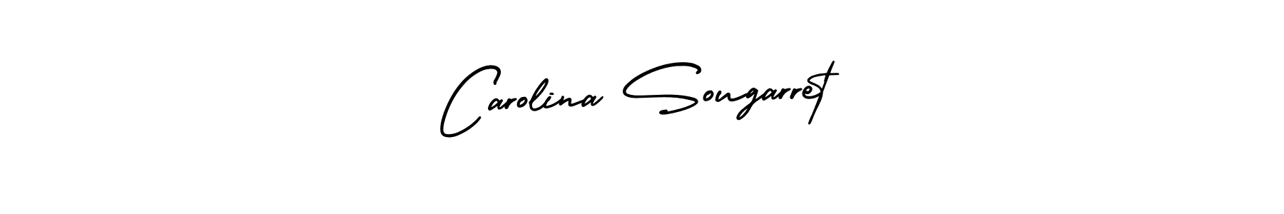 Similarly AmerikaSignatureDemo-Regular is the best handwritten signature design. Signature creator online .You can use it as an online autograph creator for name Carolina Sougarret. Carolina Sougarret signature style 3 images and pictures png