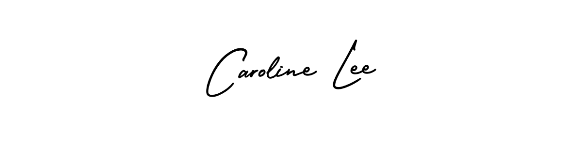 Make a beautiful signature design for name Caroline Lee. With this signature (AmerikaSignatureDemo-Regular) style, you can create a handwritten signature for free. Caroline Lee signature style 3 images and pictures png