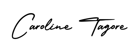 A stylish, flowing autograph style designed for name Caroline Tagore using AmerikaSignatureDemo-Regular typography. Perfect for digital creative projects. Caroline Tagore signature style 3 images and pictures png