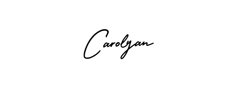 Check out images of Autograph of Carolyan name. Actor Carolyan Signature Style. AmerikaSignatureDemo-Regular is a professional sign style online. Carolyan signature style 3 images and pictures png