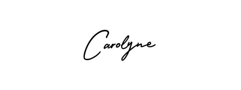 Also we have Carolyne name is the best signature style. Create professional handwritten signature collection using AmerikaSignatureDemo-Regular autograph style. Carolyne signature style 3 images and pictures png