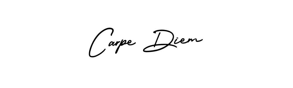 Create a beautiful signature design for name Carpe Diem. With this signature (AmerikaSignatureDemo-Regular) fonts, you can make a handwritten signature for free. Carpe Diem signature style 3 images and pictures png