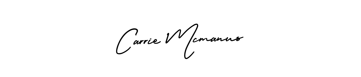 You should practise on your own different ways (AmerikaSignatureDemo-Regular) to write your name (Carrie Mcmanus) in signature. don't let someone else do it for you. Carrie Mcmanus signature style 3 images and pictures png