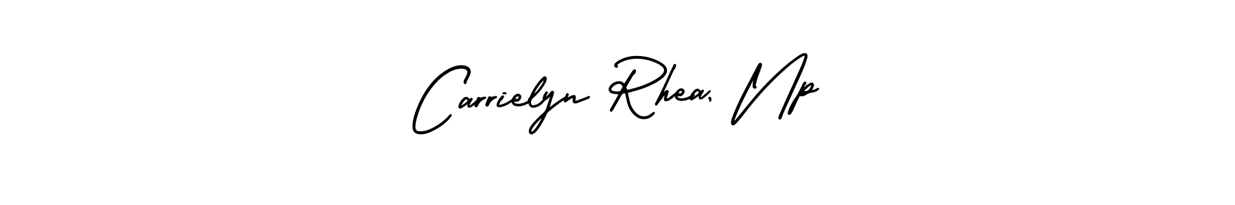 How to make Carrielyn Rhea, Np signature? AmerikaSignatureDemo-Regular is a professional autograph style. Create handwritten signature for Carrielyn Rhea, Np name. Carrielyn Rhea, Np signature style 3 images and pictures png