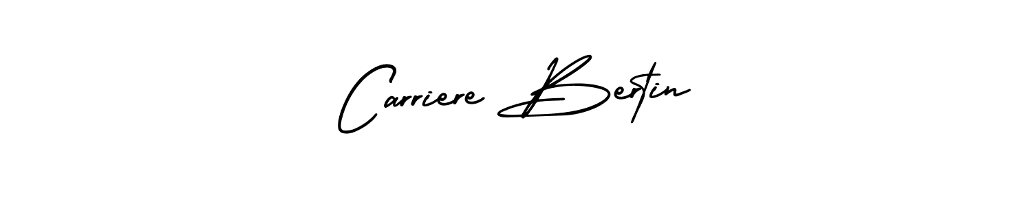 Use a signature maker to create a handwritten signature online. With this signature software, you can design (AmerikaSignatureDemo-Regular) your own signature for name Carriere Bertin. Carriere Bertin signature style 3 images and pictures png