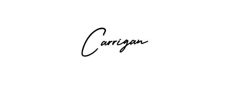 You should practise on your own different ways (AmerikaSignatureDemo-Regular) to write your name (Carrigan) in signature. don't let someone else do it for you. Carrigan signature style 3 images and pictures png