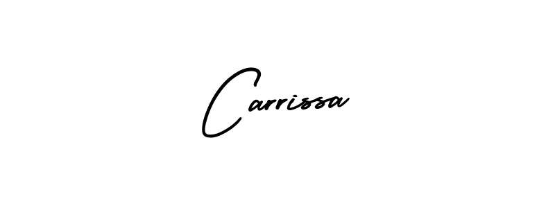 Also we have Carrissa name is the best signature style. Create professional handwritten signature collection using AmerikaSignatureDemo-Regular autograph style. Carrissa signature style 3 images and pictures png