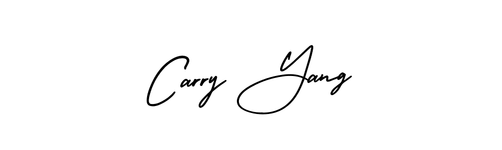 Best and Professional Signature Style for Carry Yang. AmerikaSignatureDemo-Regular Best Signature Style Collection. Carry Yang signature style 3 images and pictures png